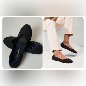 Rothy's US 11 The Flat Round Toe Ballet Women’s  Shoes  Black